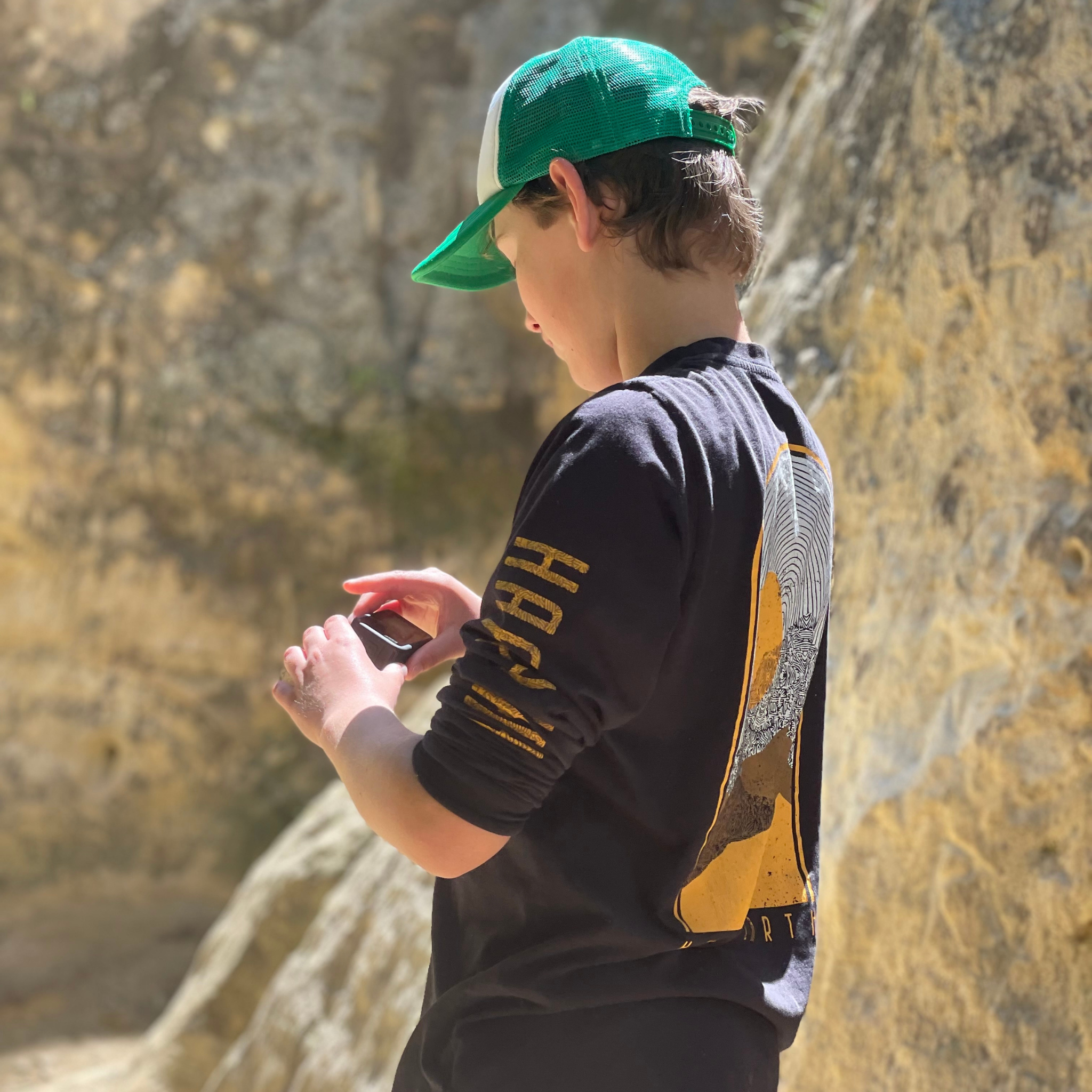 Golden Mountains Tee by Happy Earth