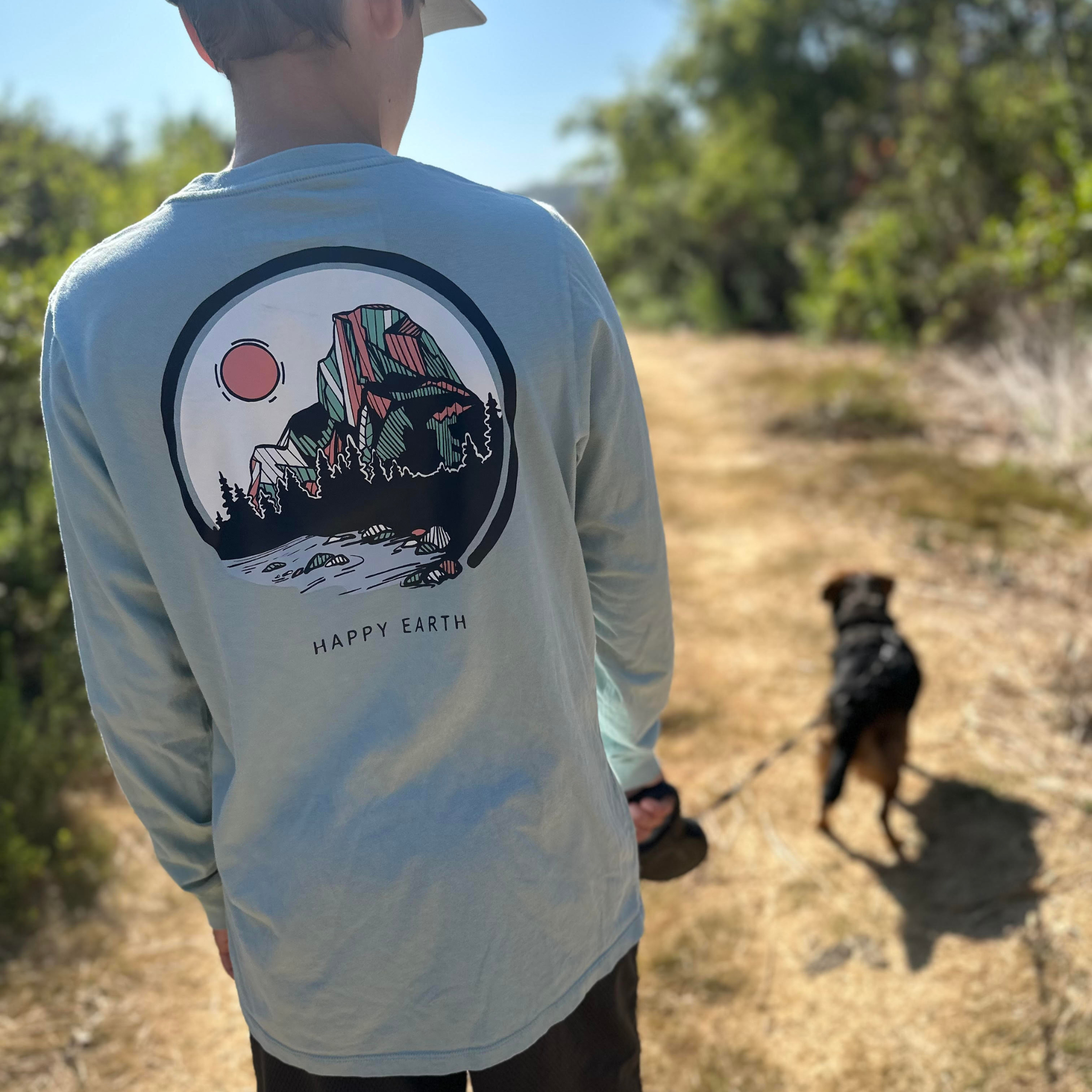 Half Dome Tee by Happy Earth