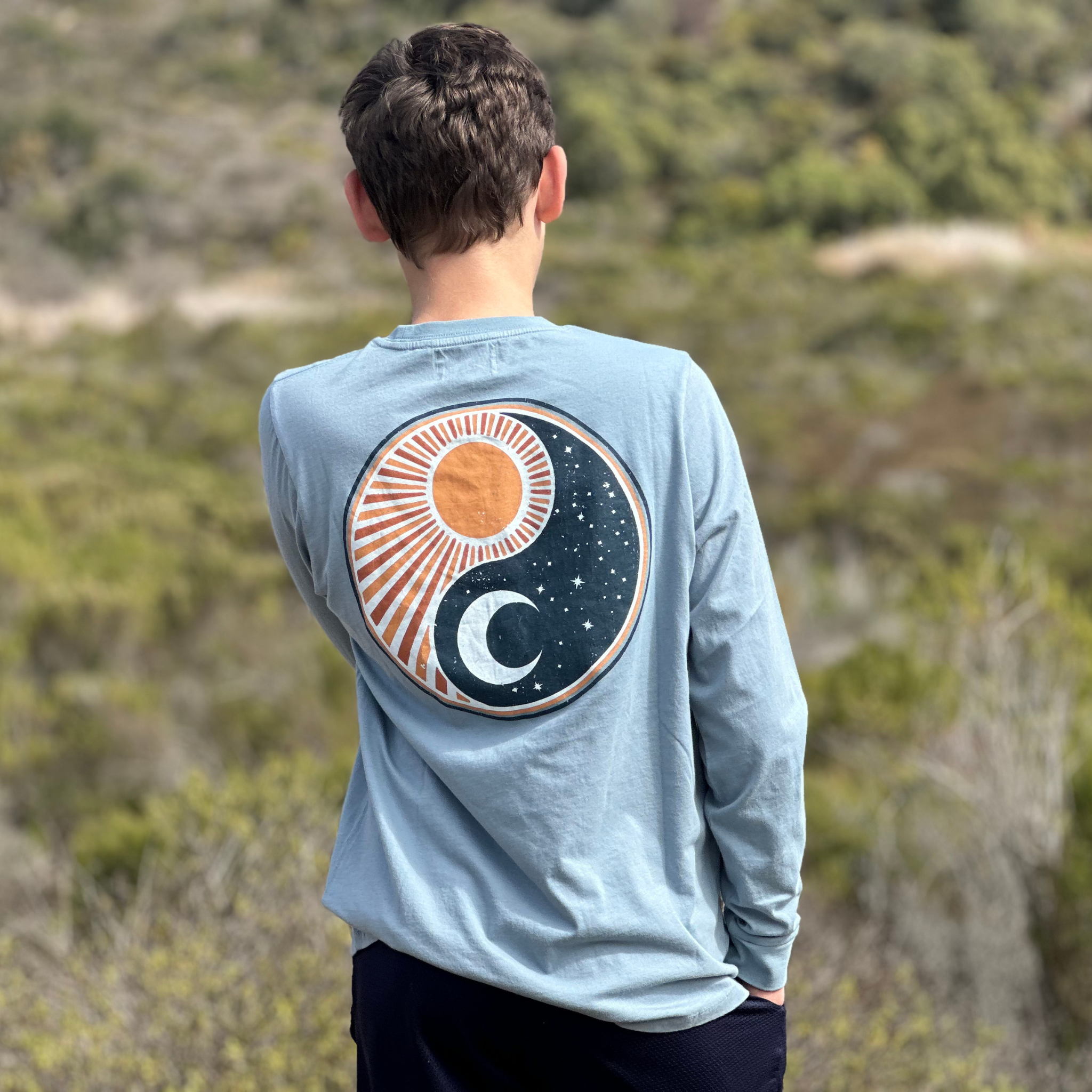 Sun and Moon Tee by Happy Earth