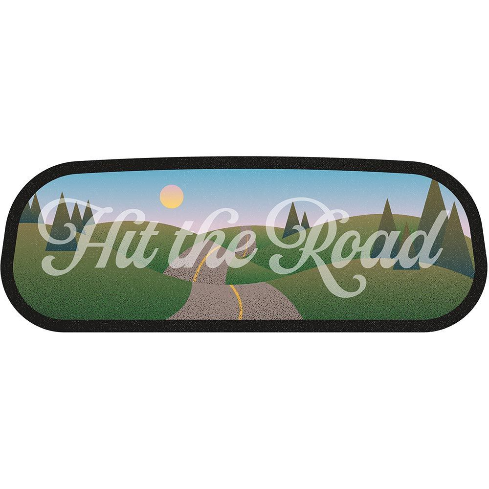 Hit The Road Sticker