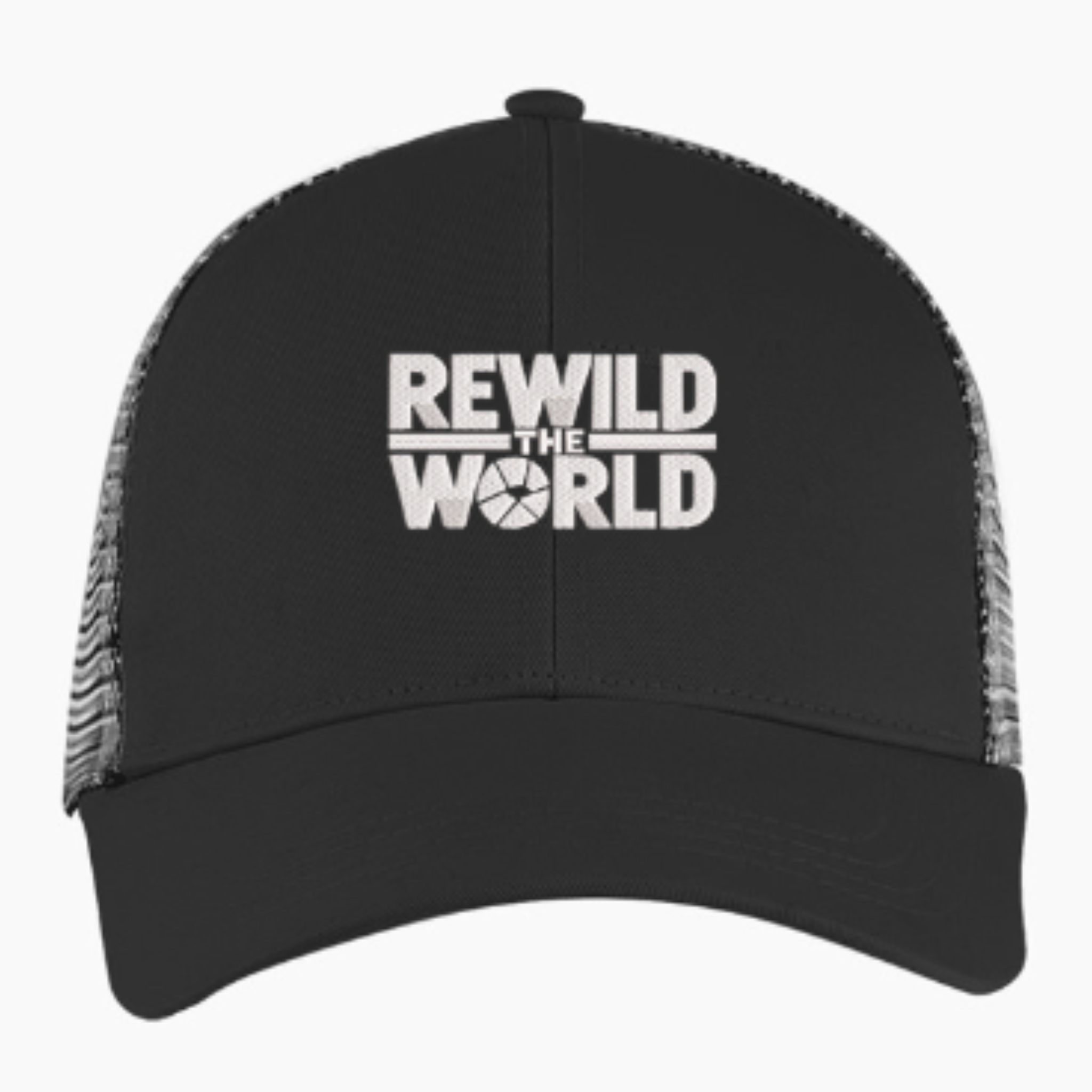 Rewild the World Eco-Friendly Trucker Cap