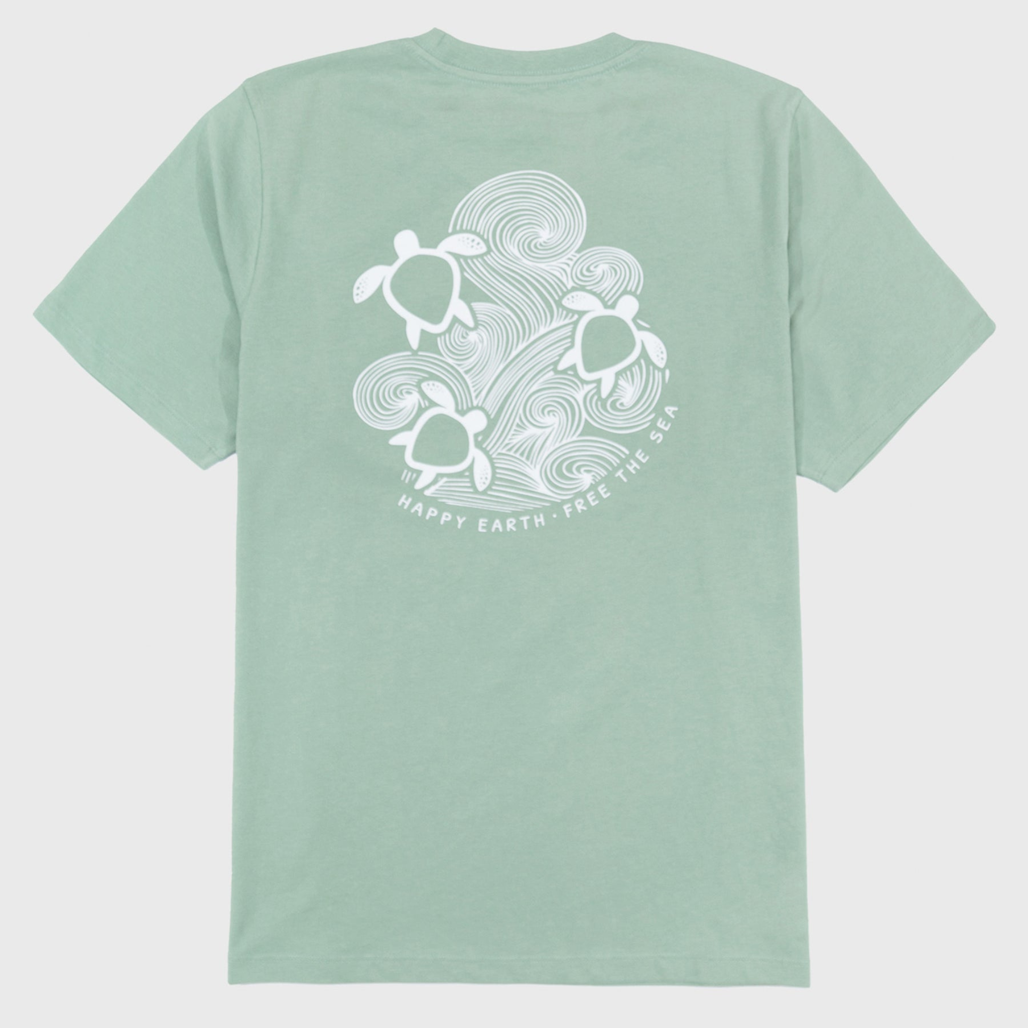 Sea Turtles Tee by Happy Earth