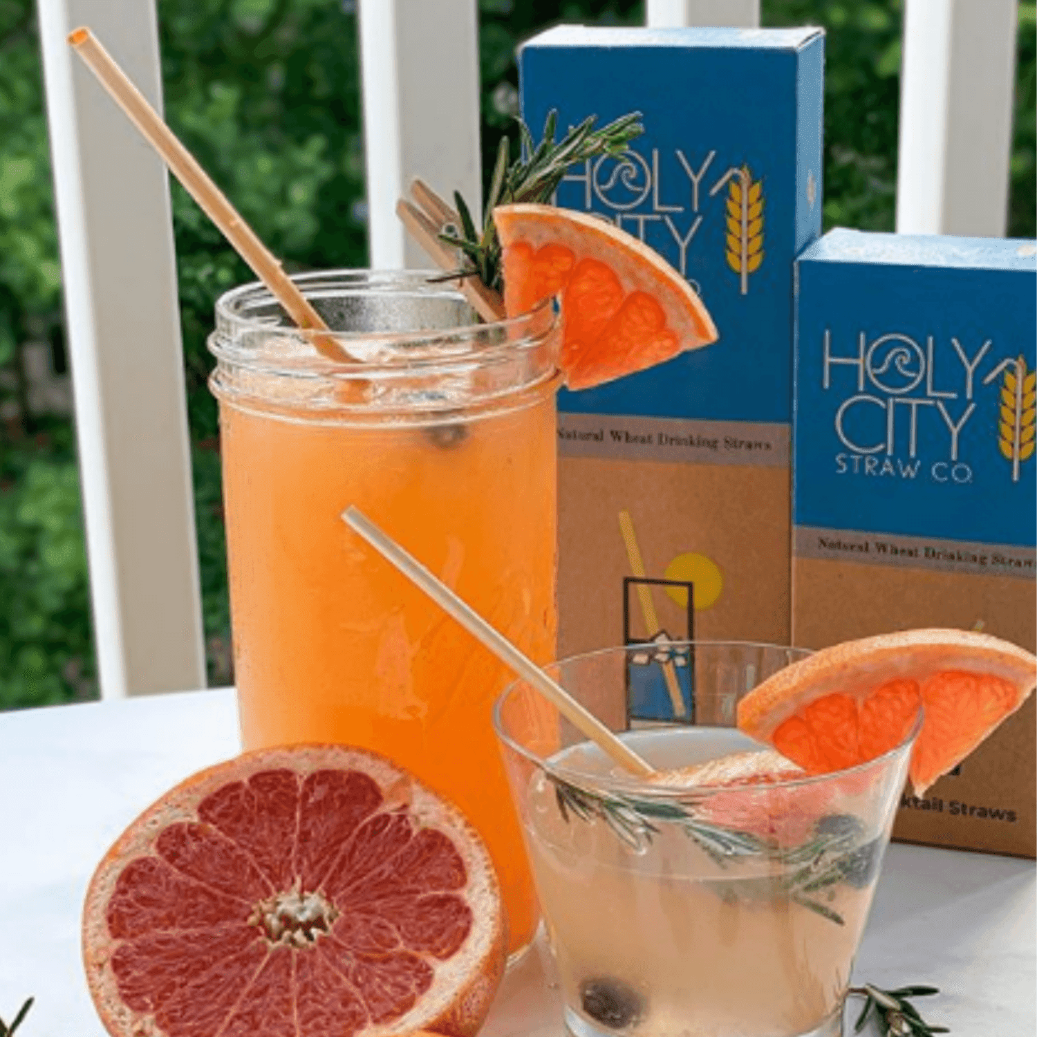 7.9" Tall Wheat Straws by Holy City Straw Company