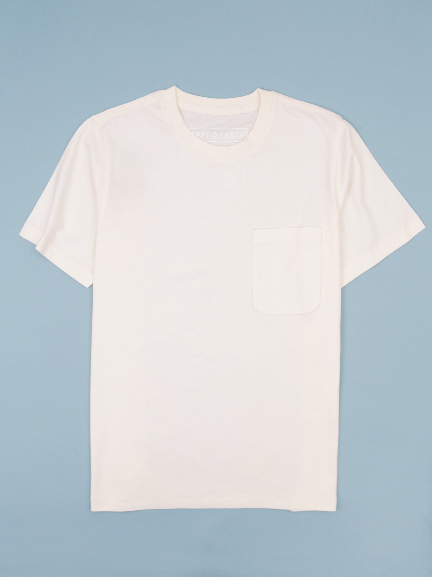 Cloud Everyday Pocket Tee by Happy Earth