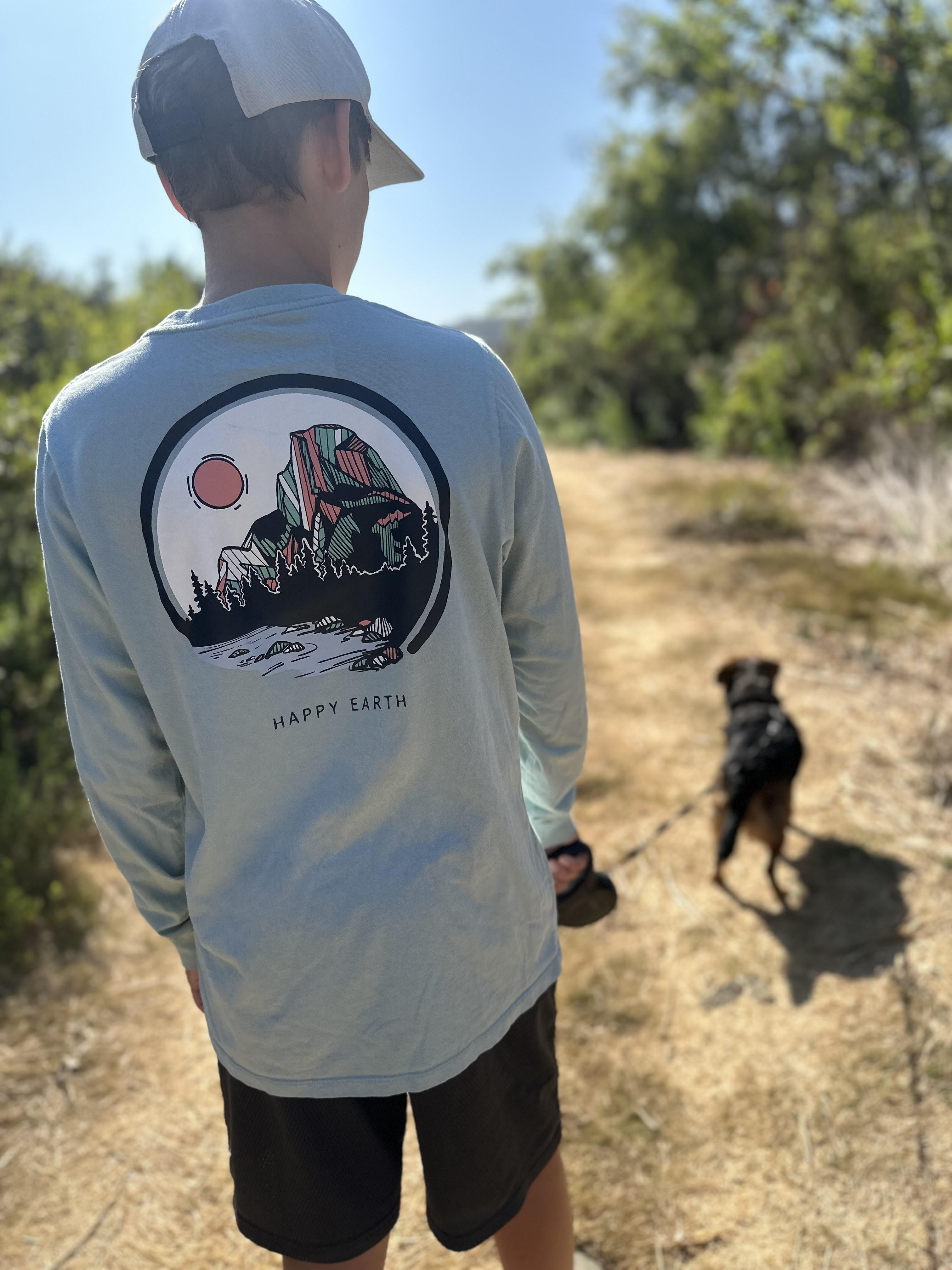 Half Dome Tee by Happy Earth